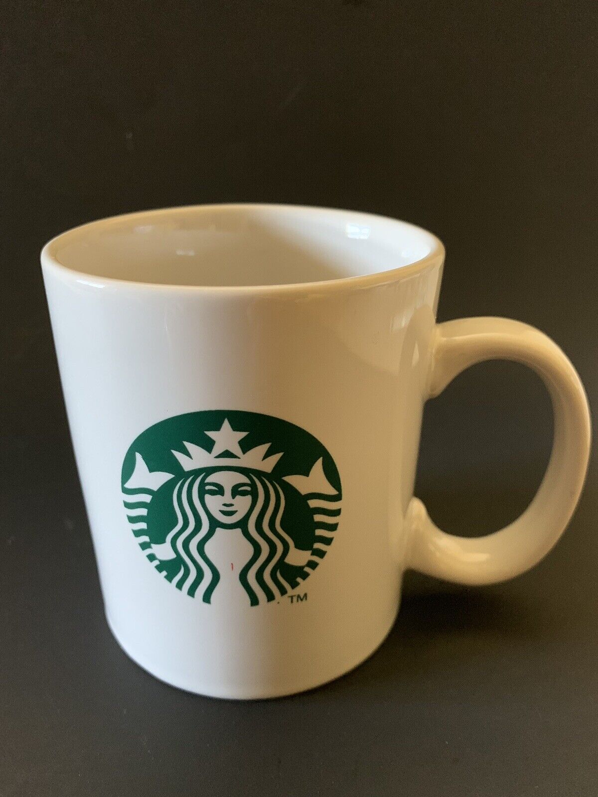 Starbucks 2011 White Ceramic Coffee Tea Cup Mug 10.8 Oz 