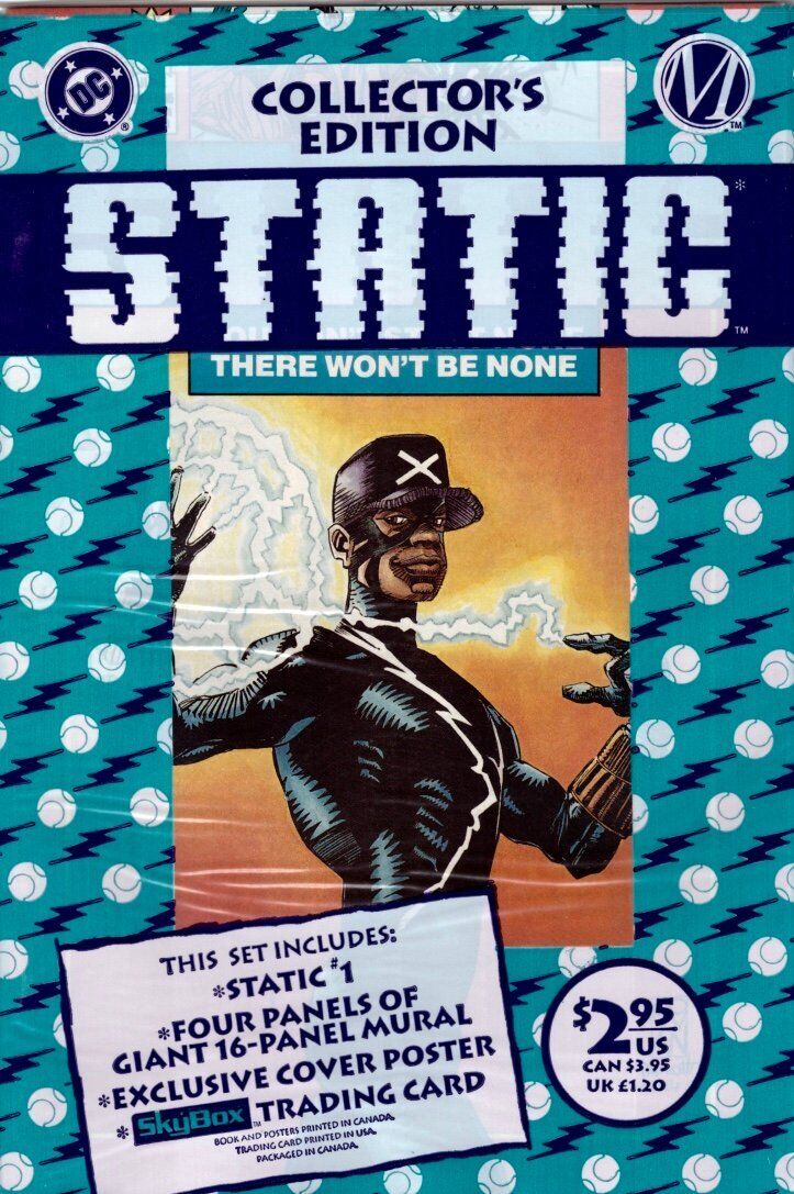 Static #1 Polybagged (1993-1997) DC Comics