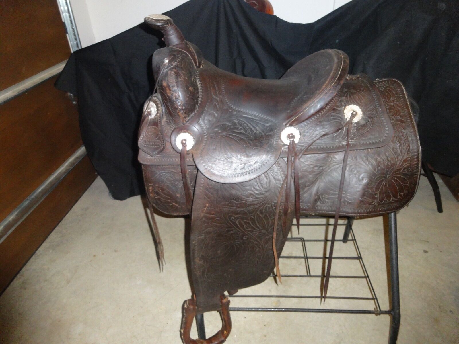 Historical Vintage Western Canandian Mounted Police Saddle