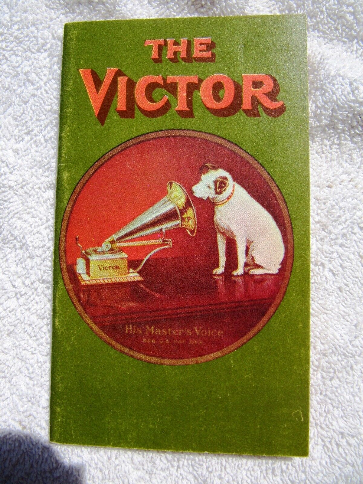 1909 THE VICTOR Talking Machine Catalog Auxetophone Victrola XII XVI Phonograph 