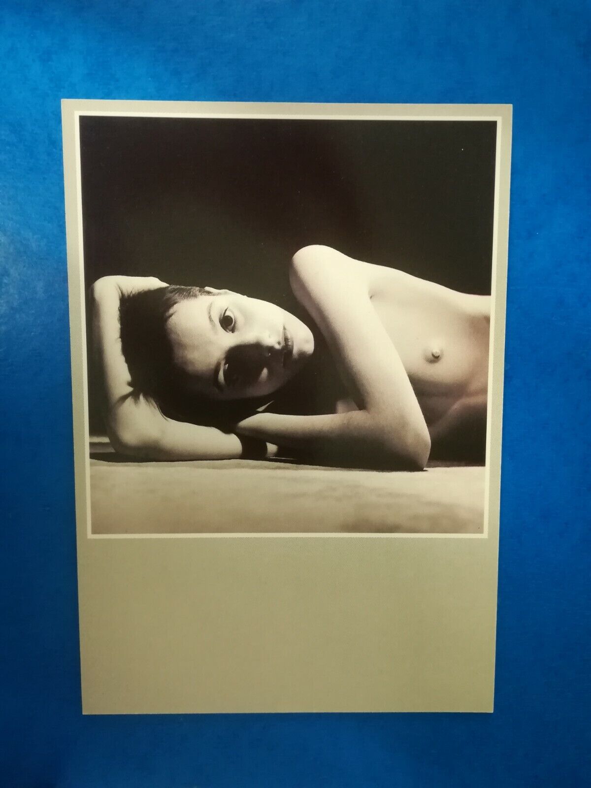 uv081 curiosa circa 1980 nude model female Sandrine Dumas by JP Larcher