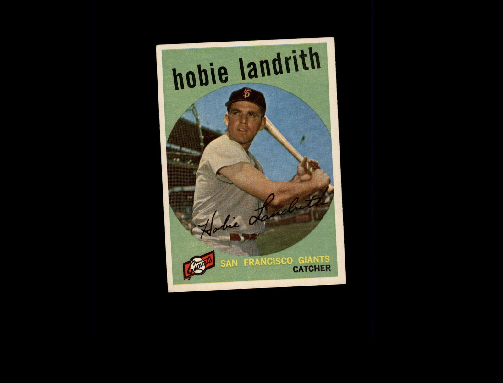 1959 Topps 422 Hobie Landrith EX #D1,183355