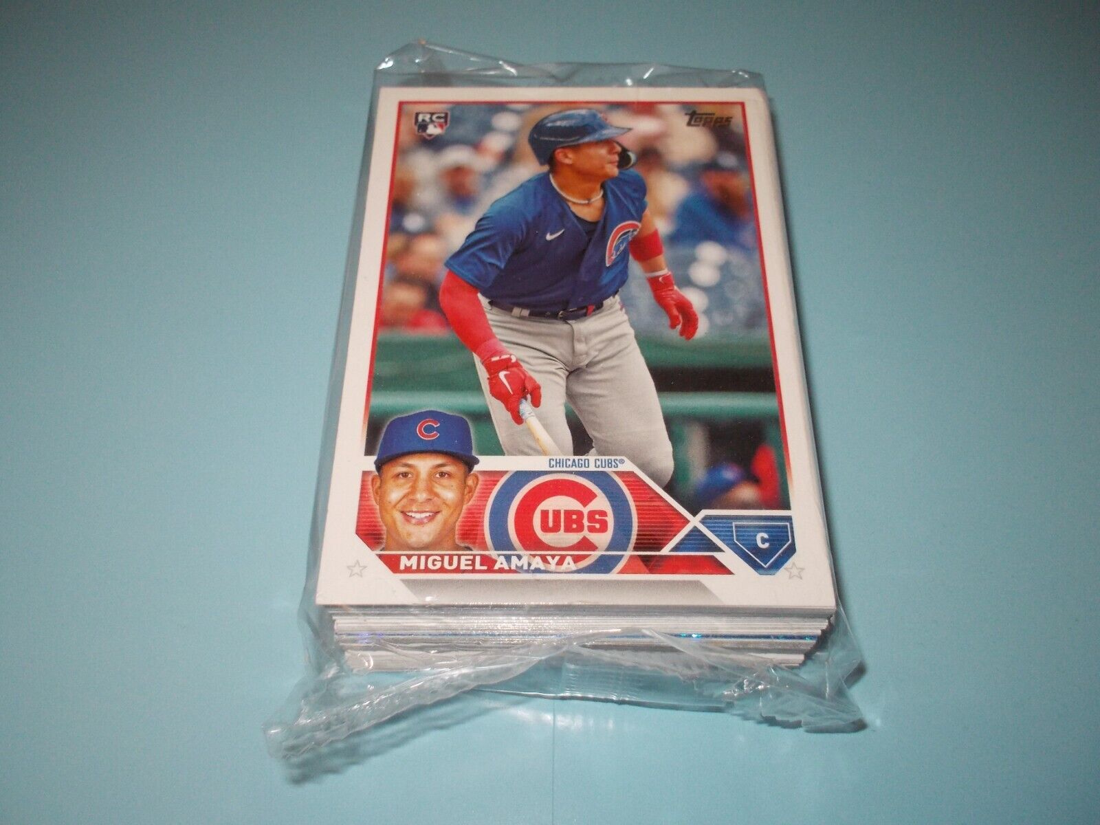 2023 Topps update Miguel Amaya top Hanger pack sealed Chicago Cubs rookie card