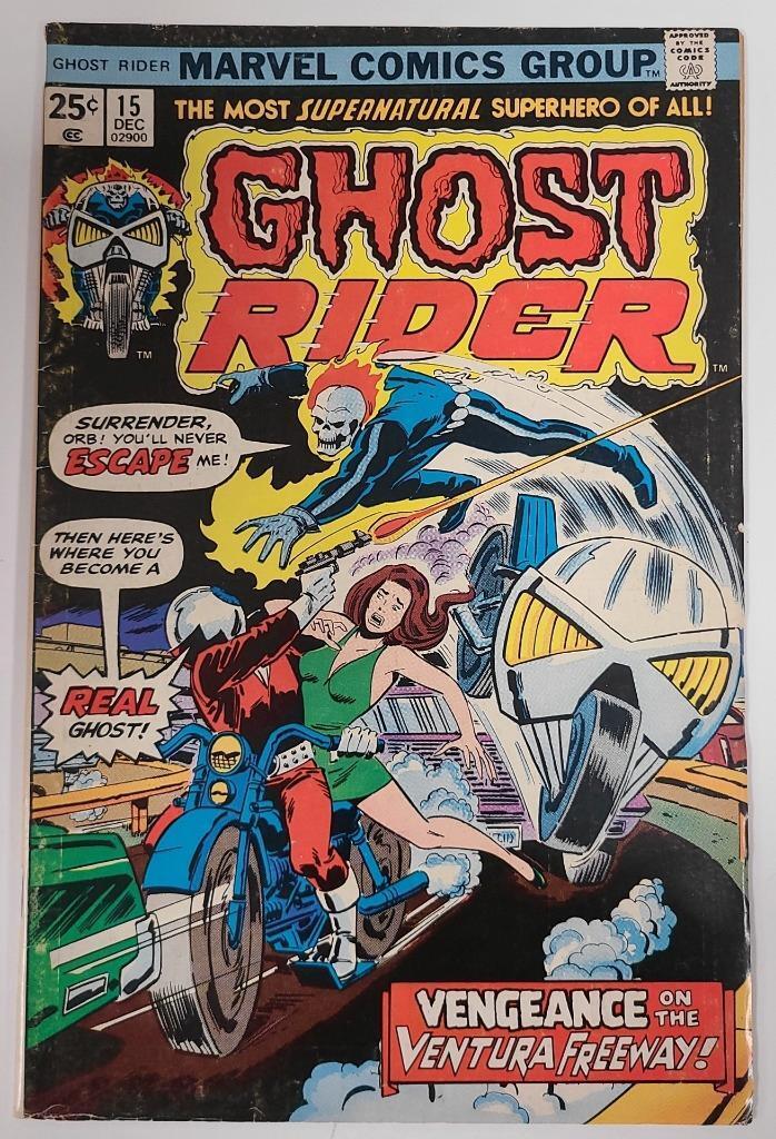 Ghost Rider #15 December Comic Book VF
