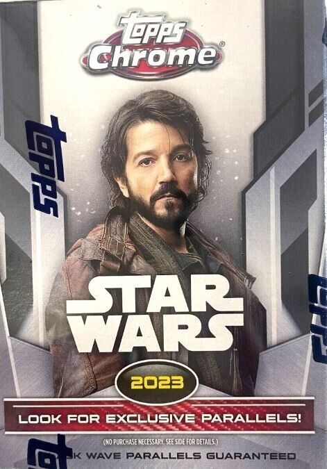 2023 Topps Star Wars CHROME Blaster Box- Poss Autos Factory Sealed- IN-HAND