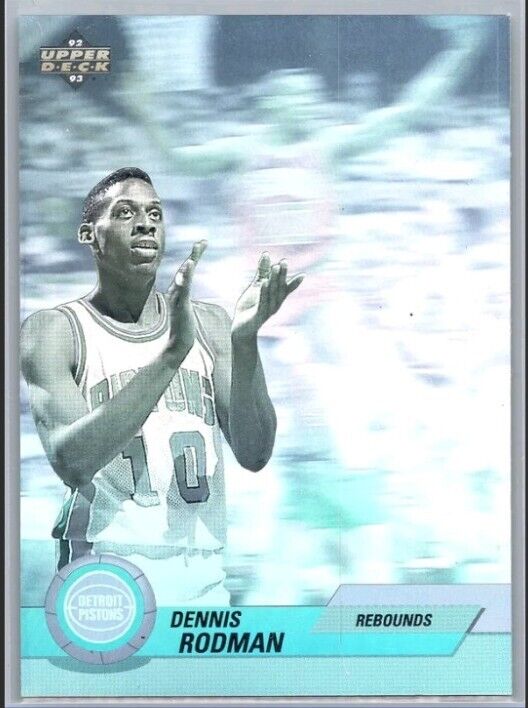 Dennis RODMAN 1992-93 Upper Deck AWARD WINNERS Basketball NBA HOLOGRAM Pistons