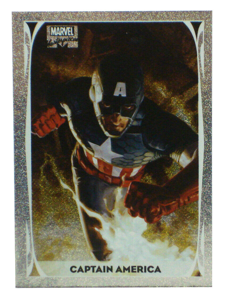 2020 Upper Deck Marvel Masterpieces Captain America Holofoil Card 19/20 Palumbo