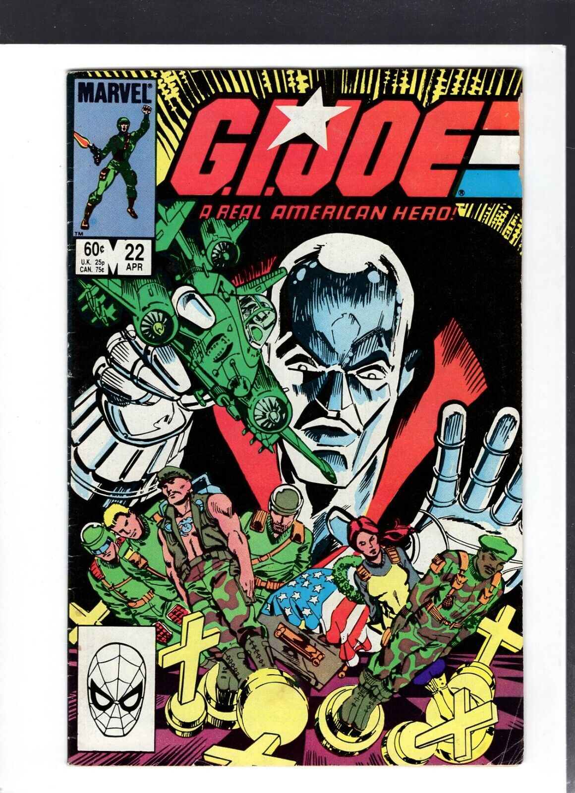 G.I. Joe, A Real American Hero #22 Marvel 1984 A-421