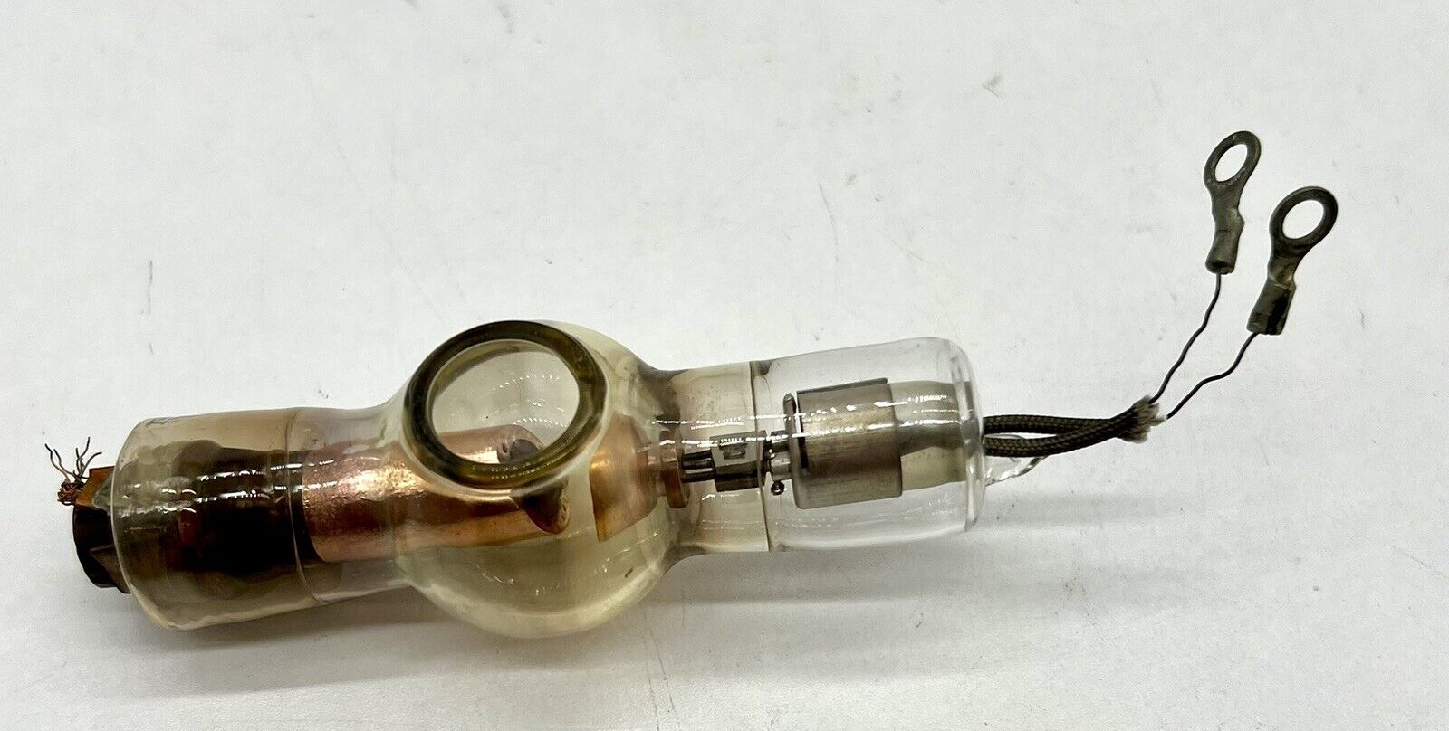 Antique X-Ray General Electric Glass Coolidge Tube Pair Rare GE Medical Keleket