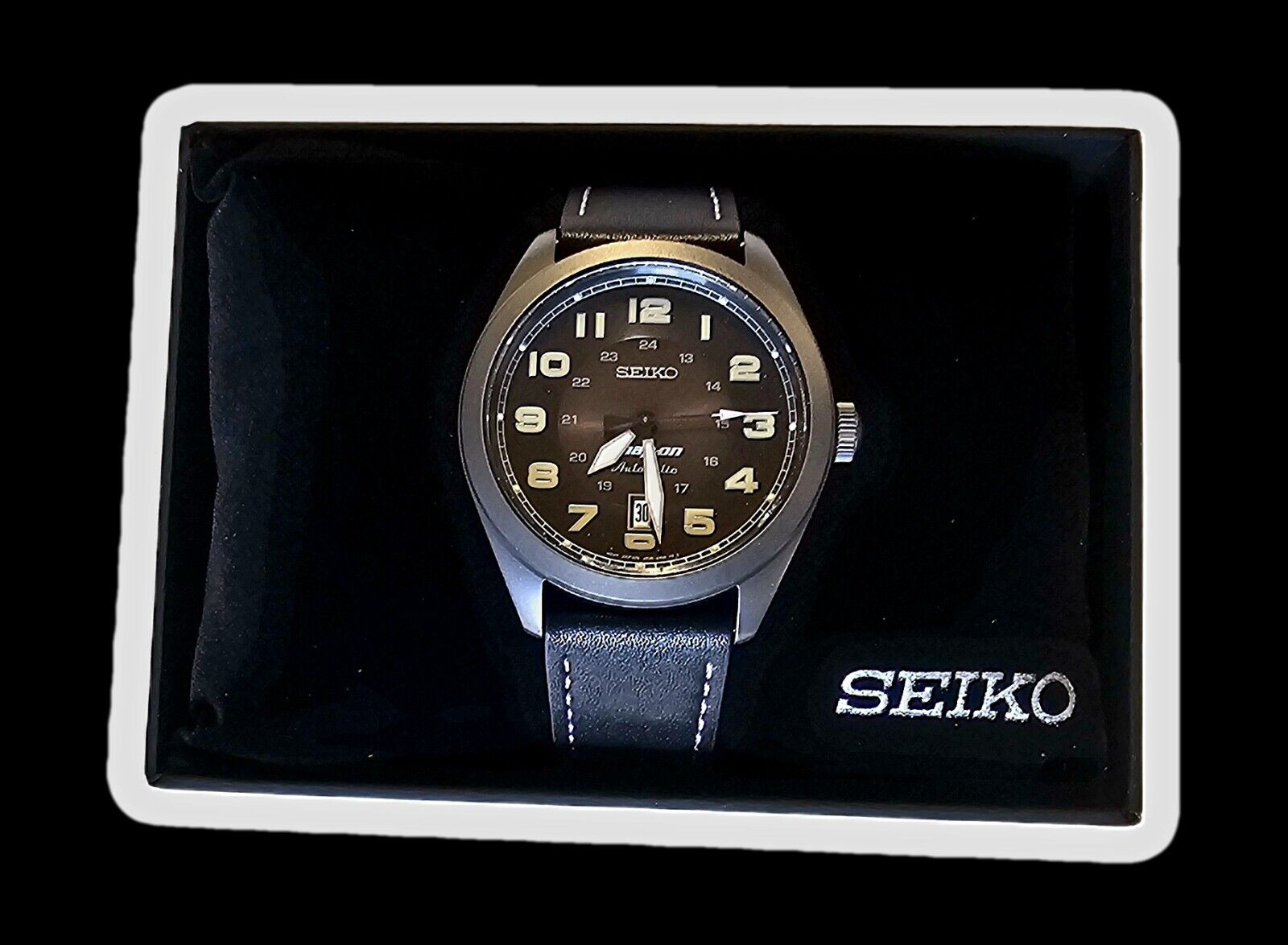 New Snap-on Custom Seiko 4R35 Automatic Movement 100M Water Resistant Watch 