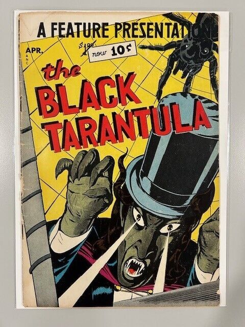 Feature Presentation #5 Black Tarantula Pre-Code Horror; #6 Moby Dick 1950 RARE