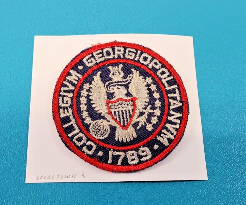 Vintage Georgetown University ROTC Badge Patch