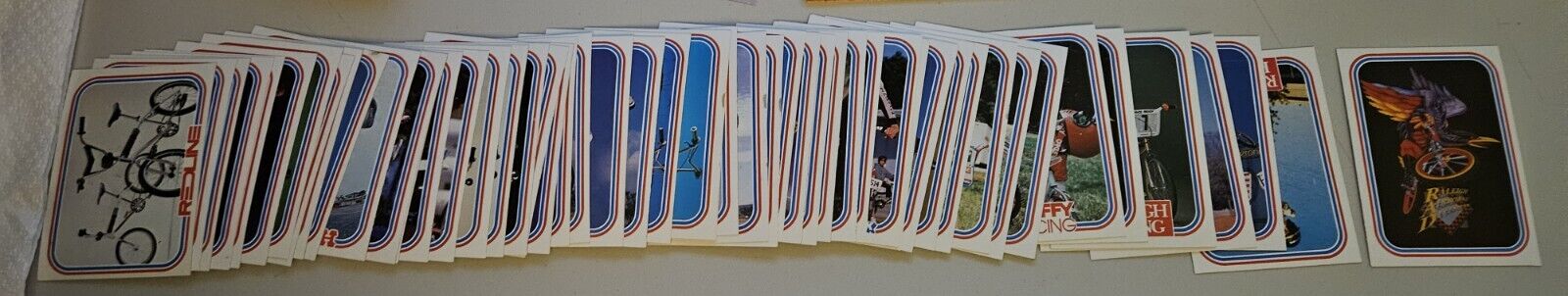 1984-85 Donruss BMX Card Series Trading Card Set Lot Of 59 Total  Rare Vintage 