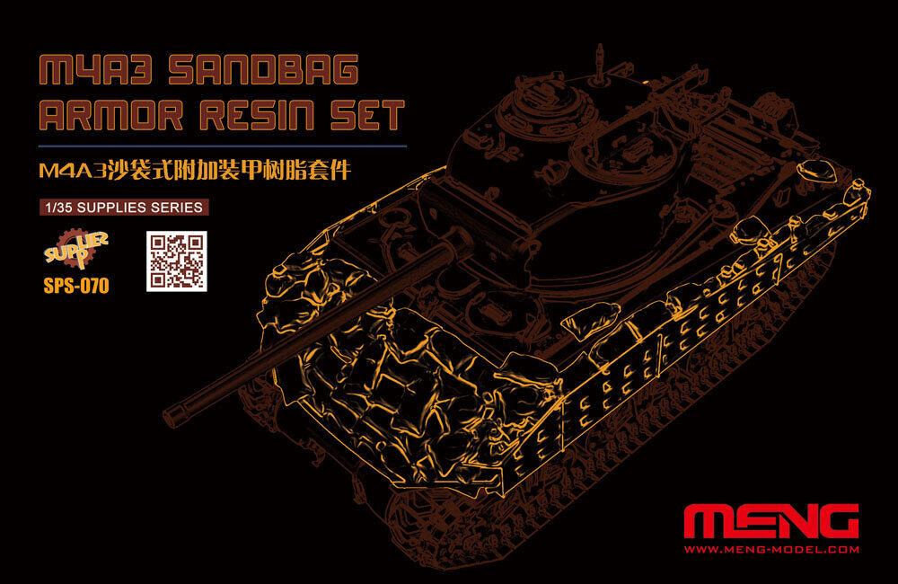 Meng 1/35 M4A3 Sandbag Armor (Resin)