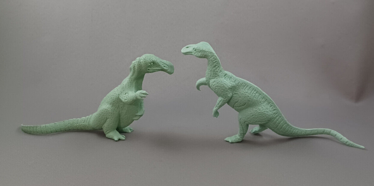 Marx Hadrosaurus Trachodon Plastic Vintage 1960s Prehistoric Playset Dinosaurs