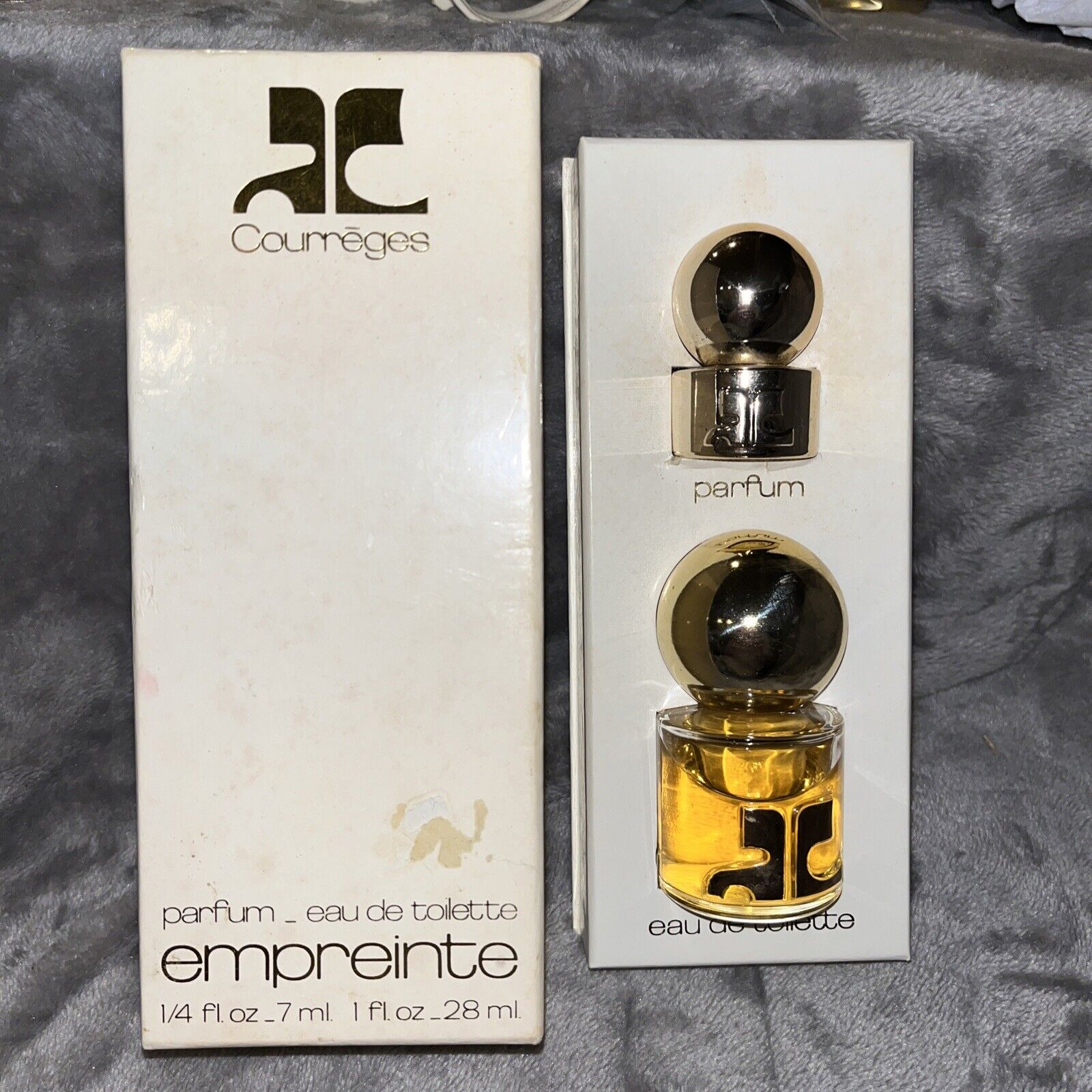 Courmeges Empreinte Parfum 1.4 fl oz Eau de Toilette 1 fl oz in Box Vintage