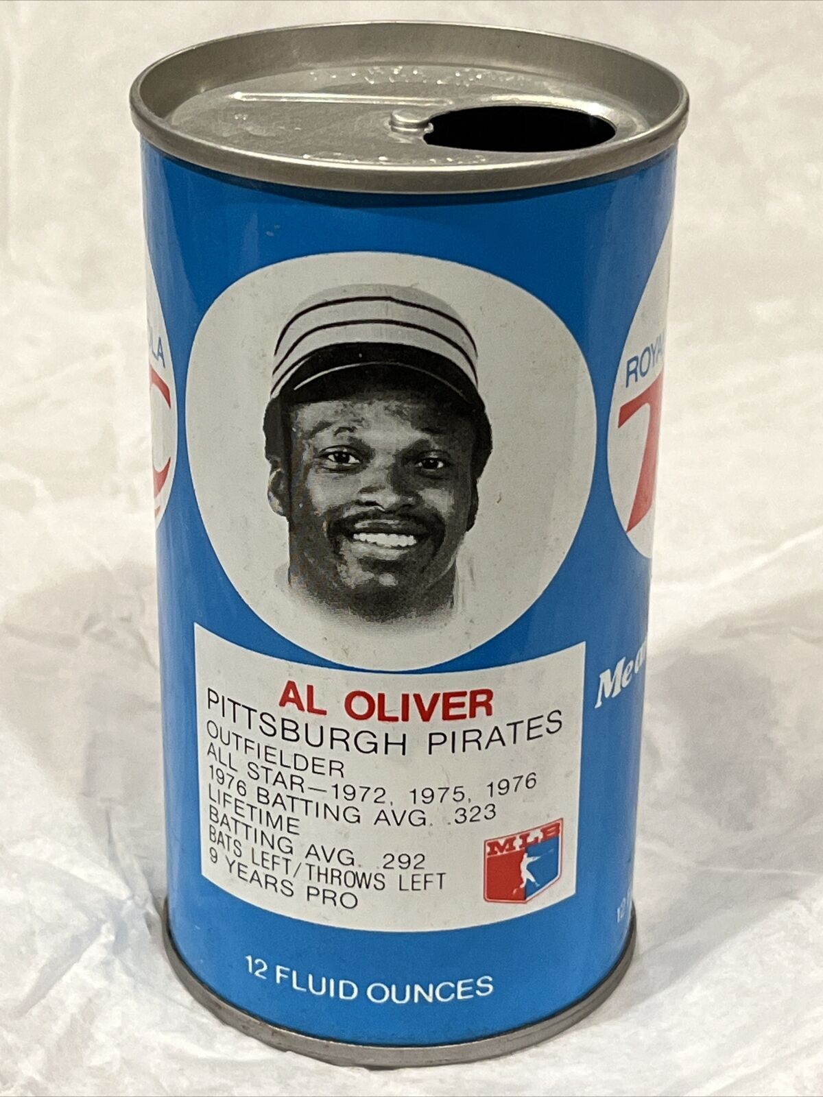 1977 Al Oliver Pittsburgh Pirates RC Royal Crown Cola Can MLB All-Star