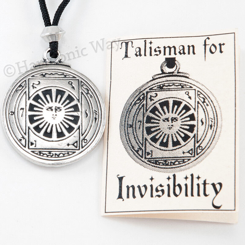 Talisman for INVISIBILITY Protection Amulet Magick Pendant Necklace