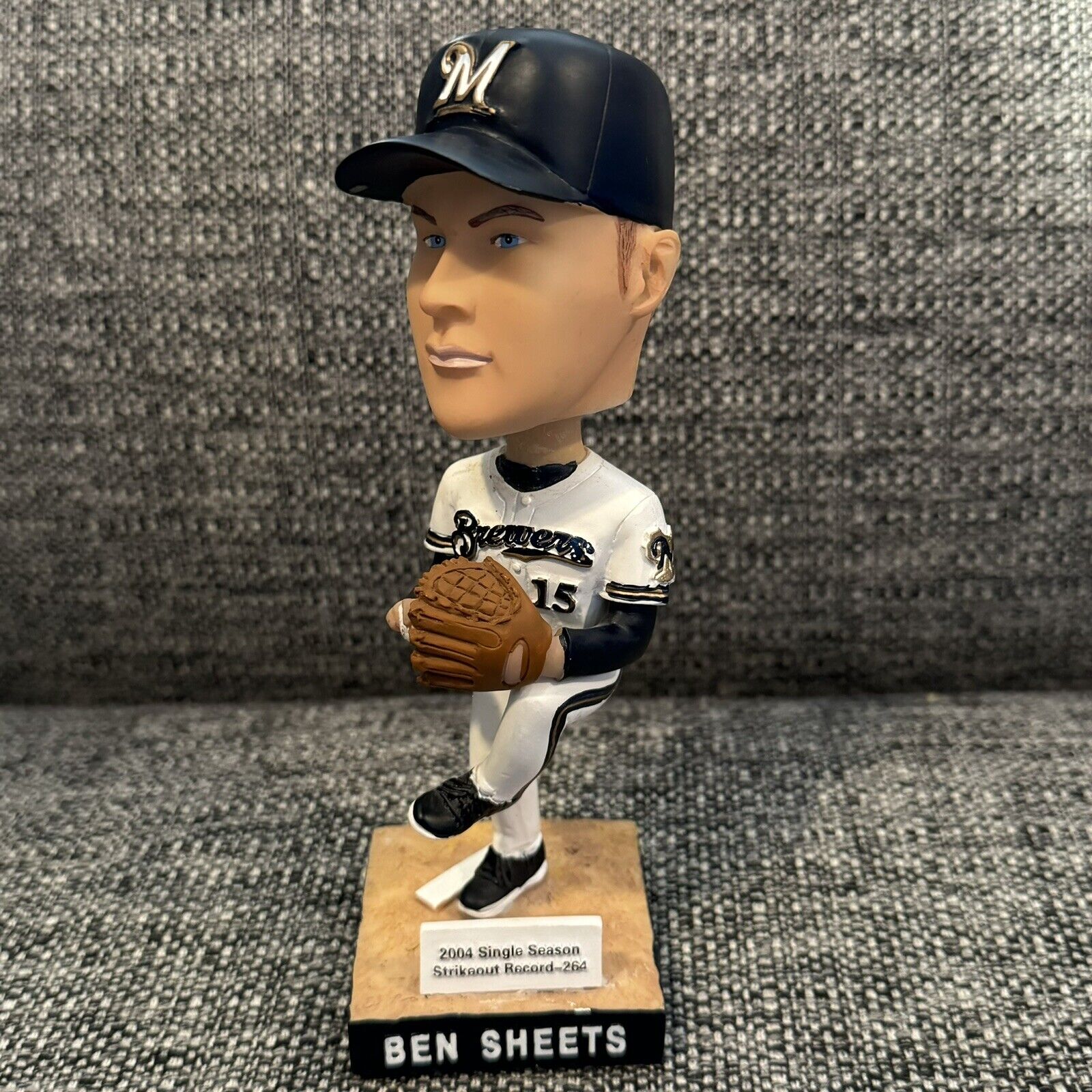 Milwaukee Brewers Ben Sheets 2005 Collectors Edition Bobblehead MLB Baseball