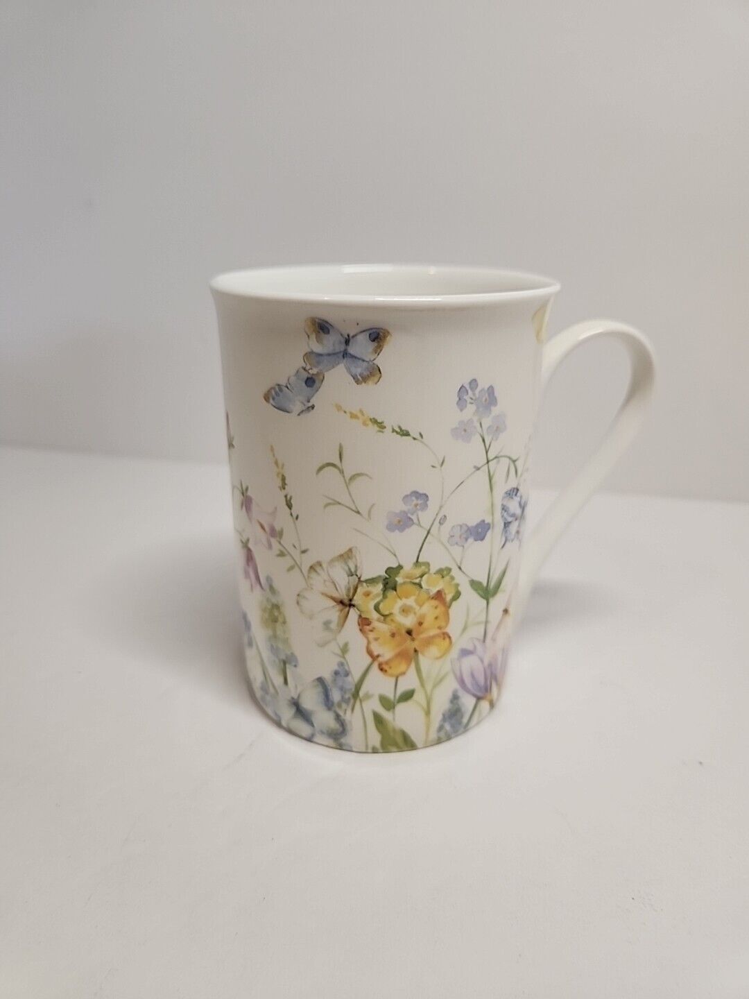 IHR Ideal Home Range Floral Butterflies - Bone China - Coffee Mug - German