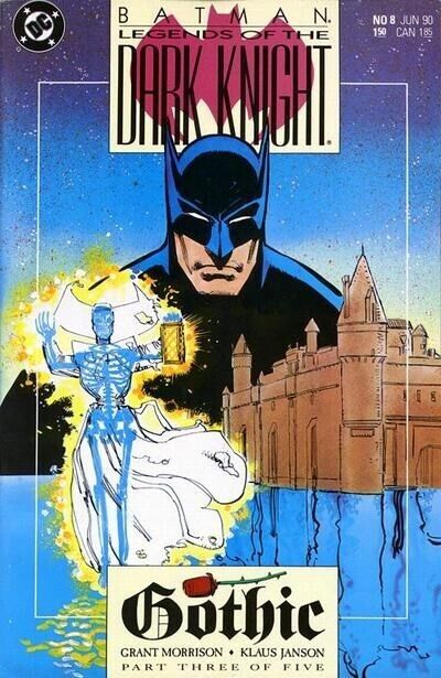 Batman: Legends of the Dark Knight (1989) #8 VF+. Stock Image