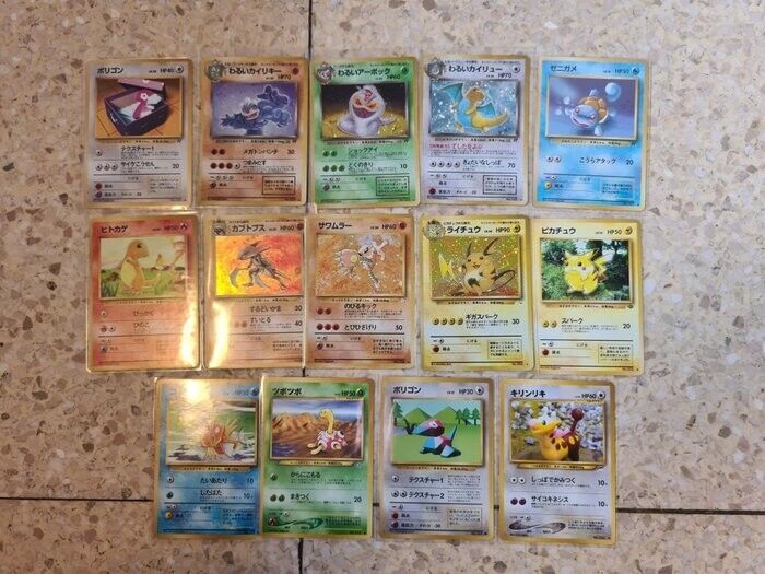 40 Random Pokemon Cards From 1999 to 2023 Holographic 1st Edition Rares Included