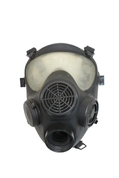 RARE Authentic MASKPOL MP5 Polish Gas Mask Takes 40mm NATO Filter Sz SMALL NBC