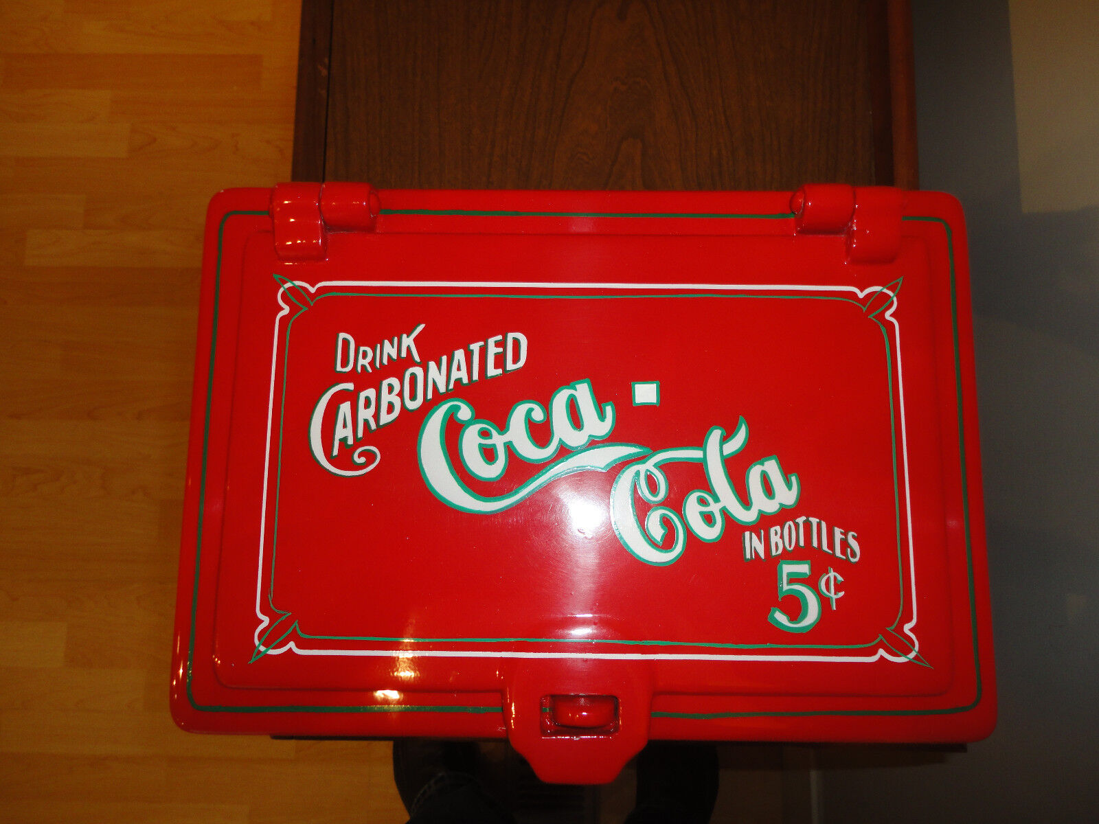 Coca Cola Safe Antique Strong Box 