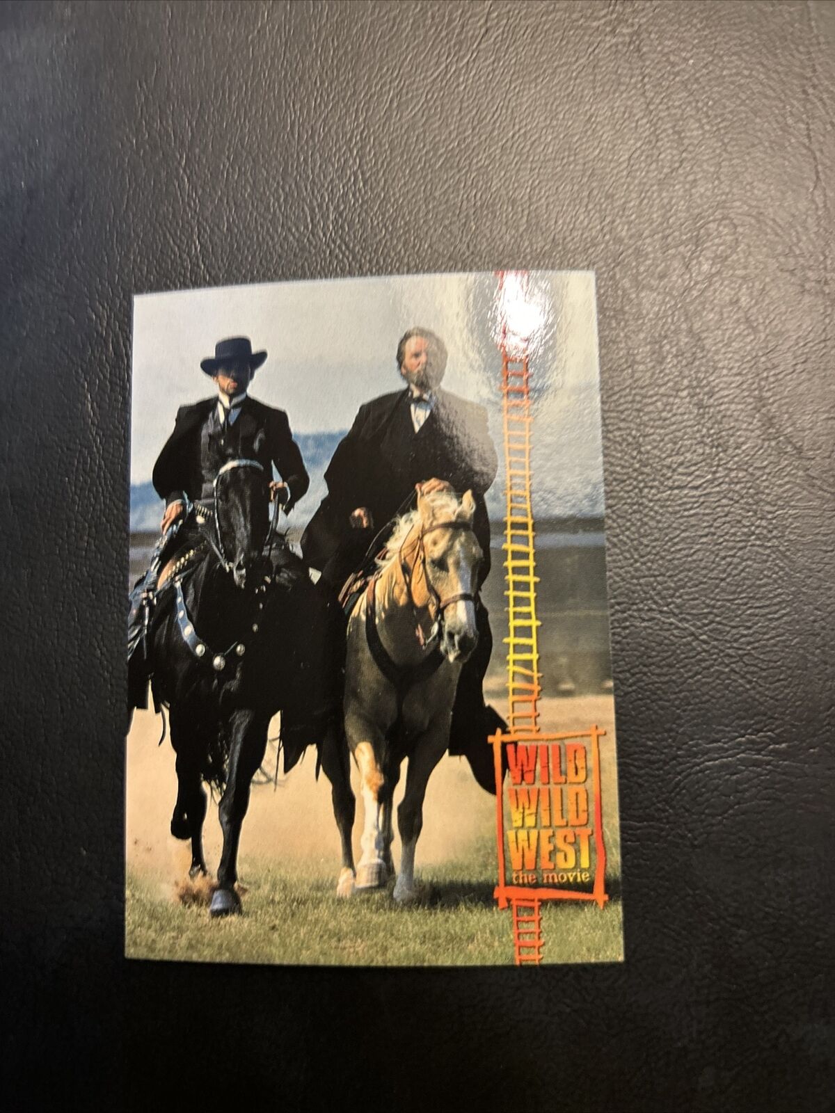 Jb7b 1999 The Wild West Movie Fleer #51 James Gordon, Will Smith, Kevin Kline