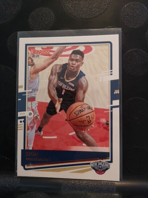 Zion Williamson New Orleans Pelicans Basketball Cards NBA Sandwiches #147 Donruss 20 21