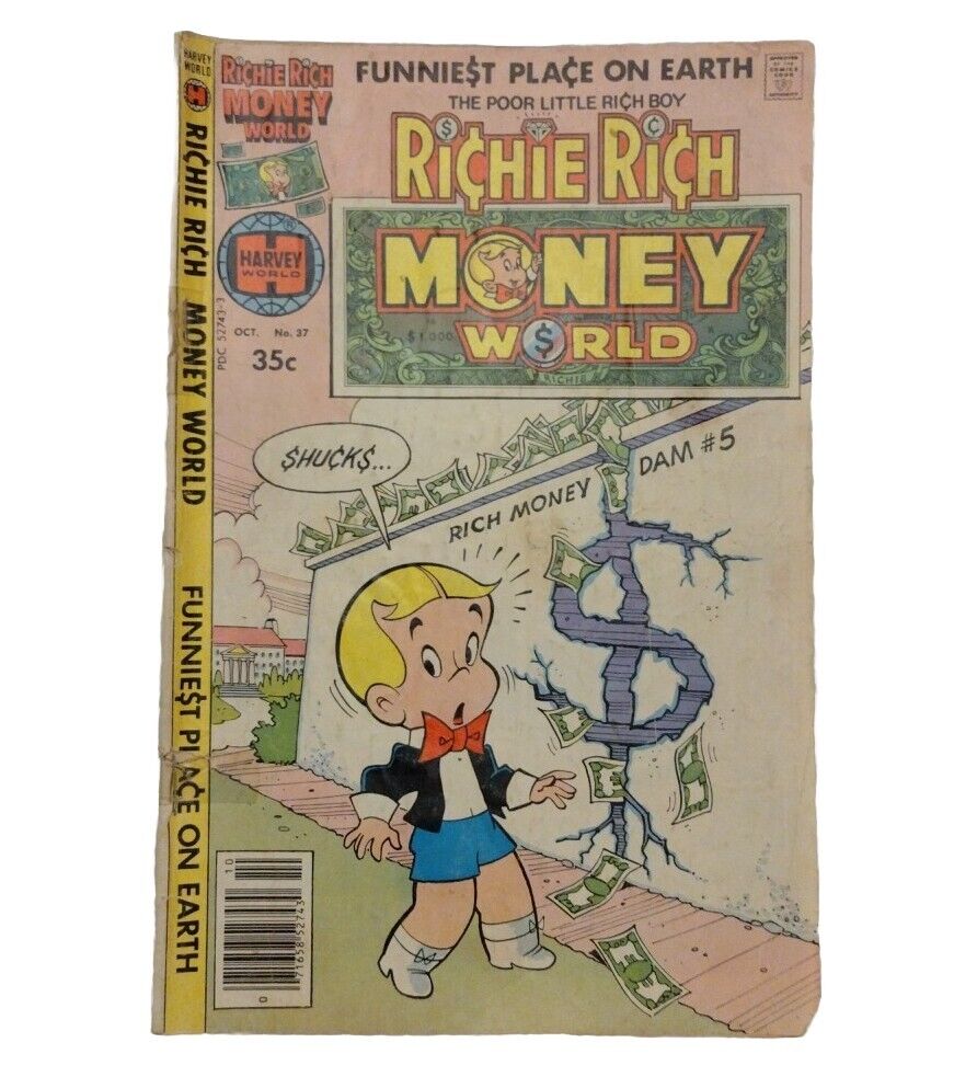 Richie Rich Money World #37 (1978) Harvey Bronze Age Comic Book