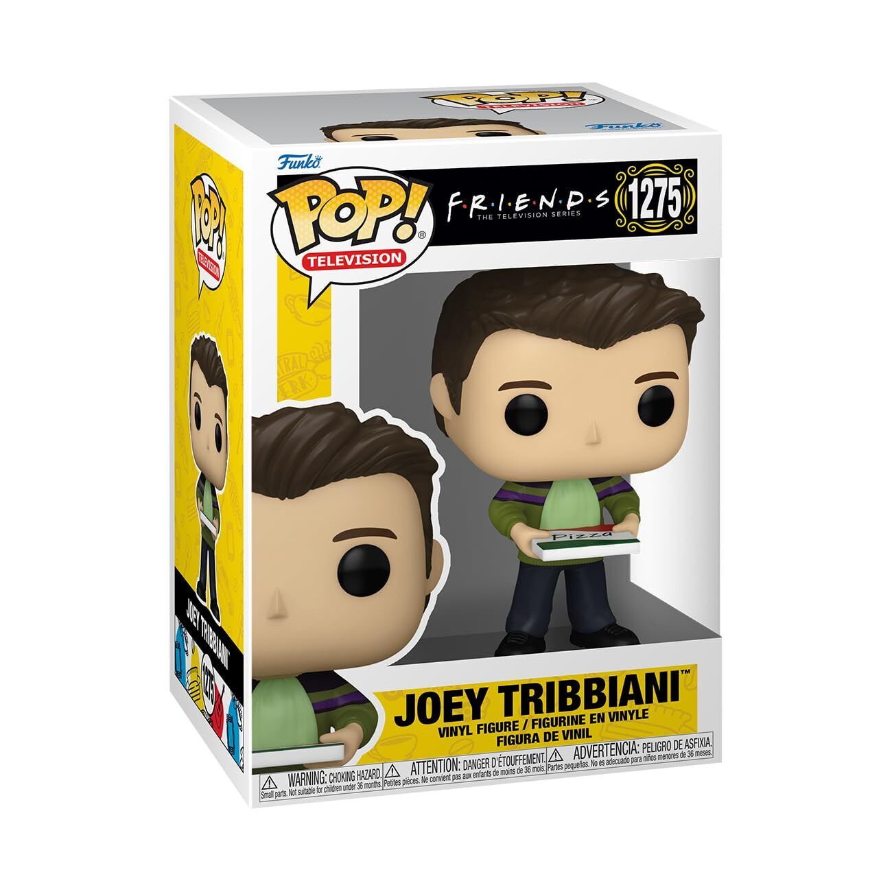 Funko POP TV: Friends - Joey Tribbiani With Pizza - Collectable Vinyl Figure - 