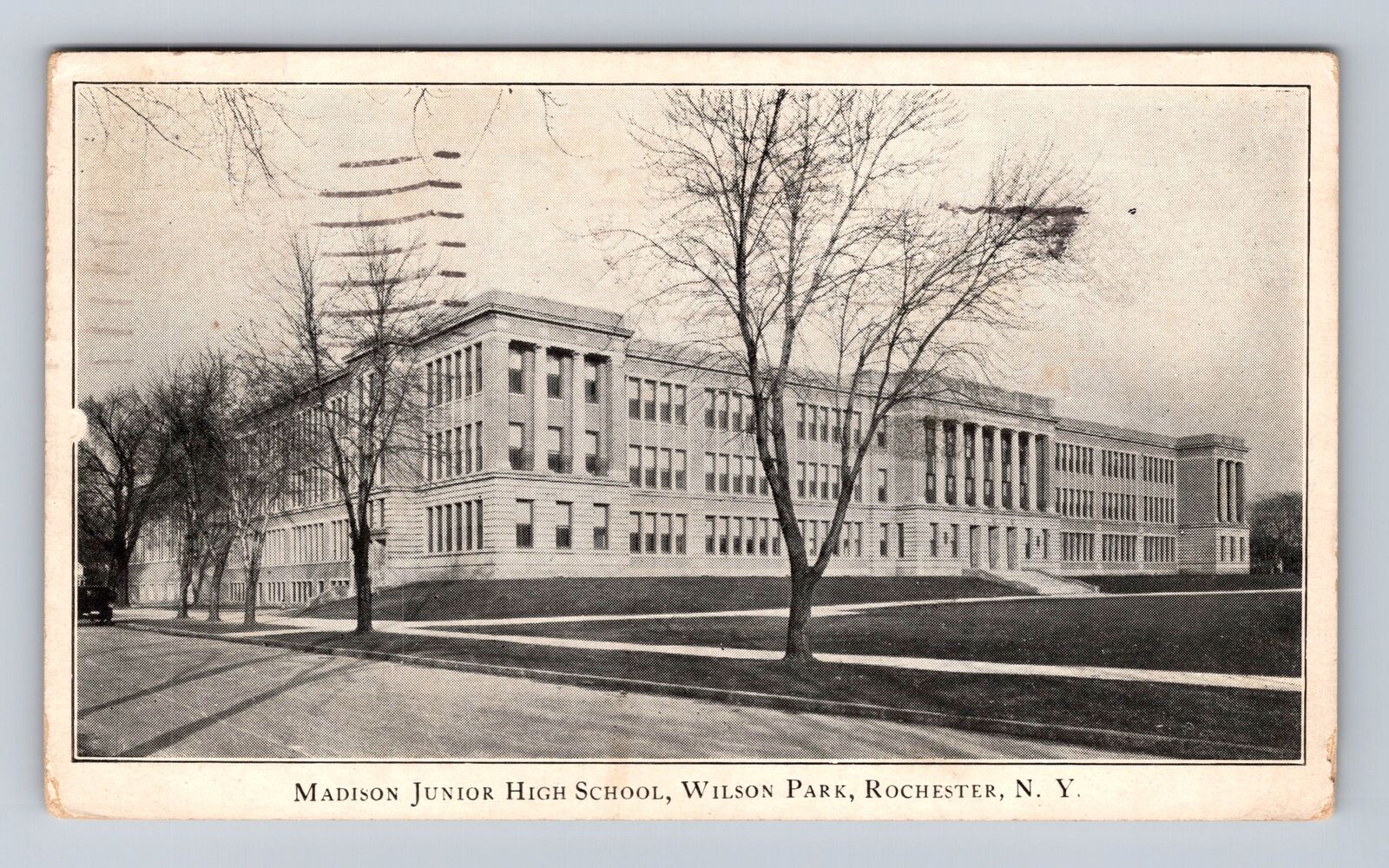 Rochester NY- New York, Madison Junior High School, Vintage c1925 Postcard