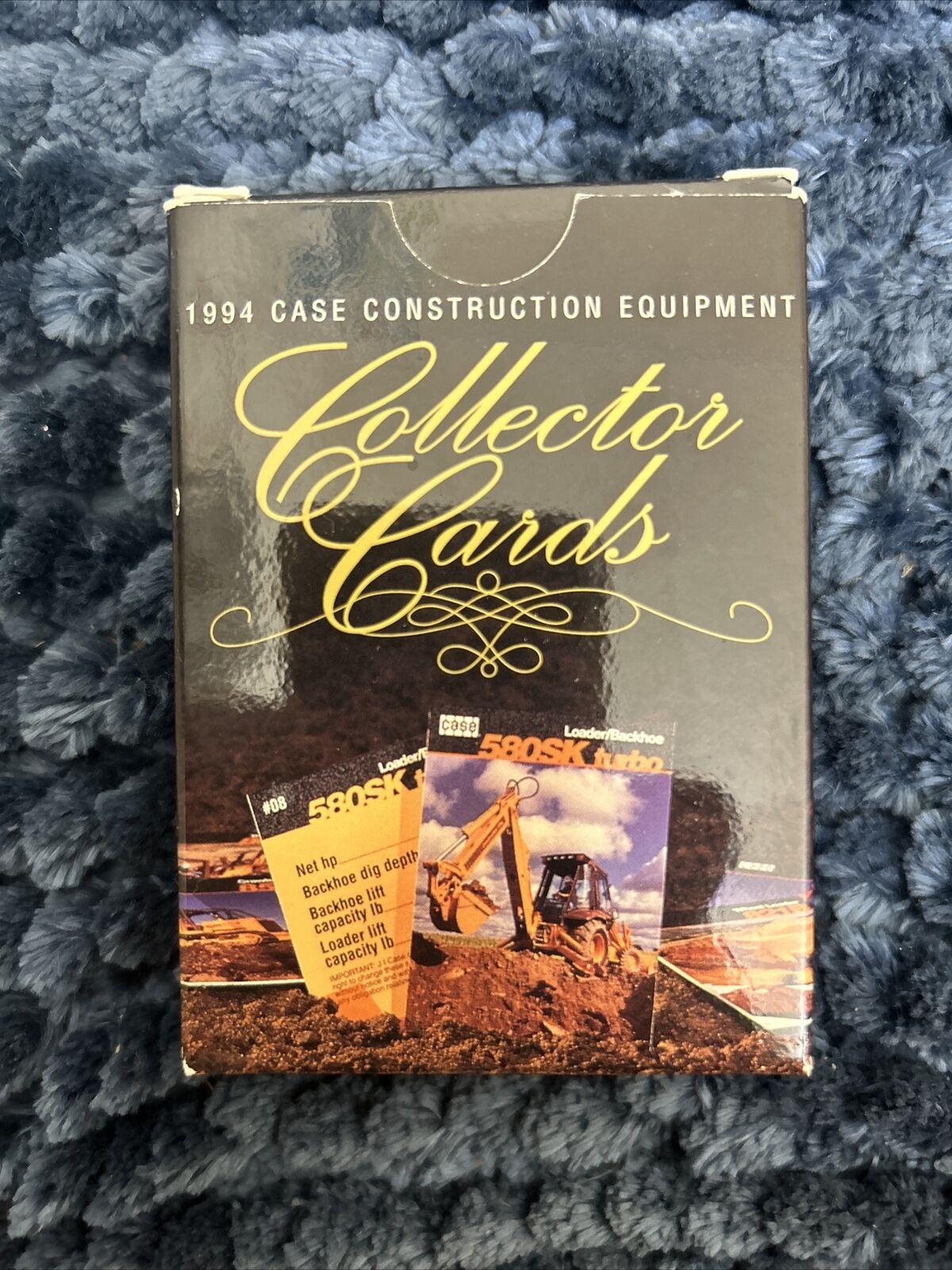 1994 Case Construction Equipment Collector 50 Cards & Box - Complete Set