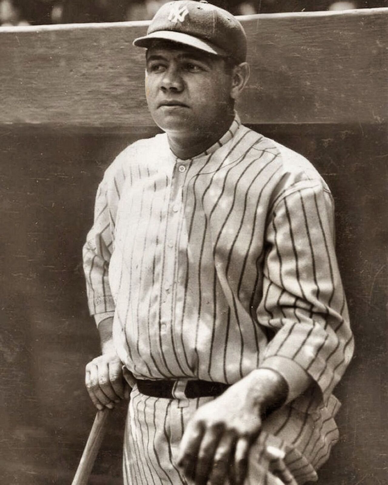 1921 BABE RUTH New York Yankees PHOTO  (183-z)