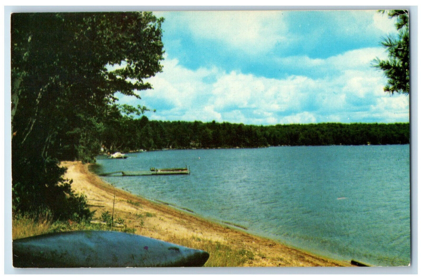 c1960\'s Steam Boat at La Minerve Quebec Canada Posted Vintage Postcard