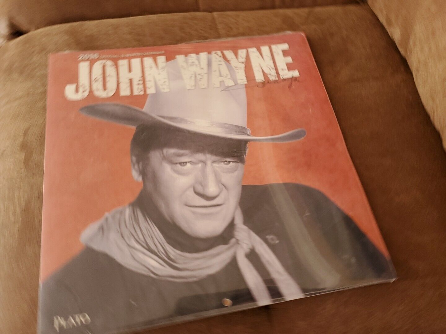 John Wayne 2016 Official 18 Month Calendar Western Cowboy 