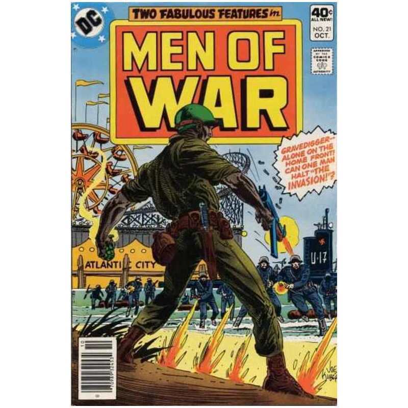 Men of War (1977 series) #21 in Very Fine minus condition. DC comics [b\
