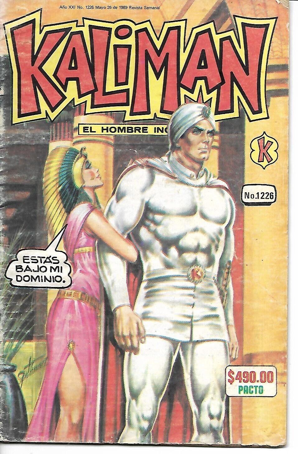 Kaliman El Hombre Increible #1226 - Mayo 26, 1989