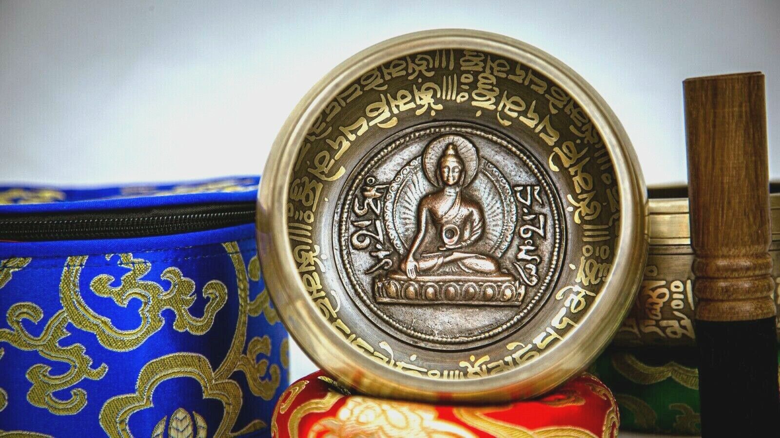 New Antique Buddha 4.5 inches Singing bowl for Meditation, Yoga and chakra