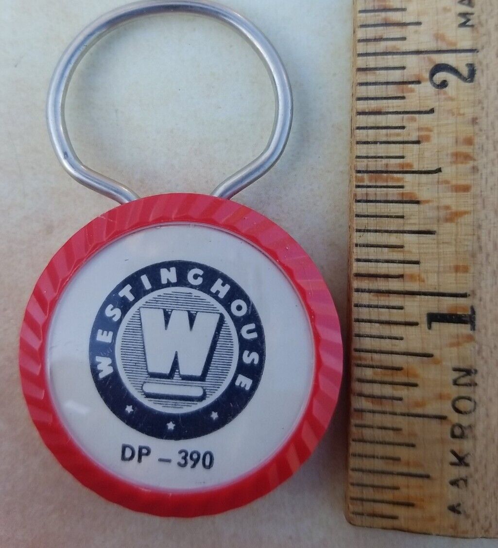 Vintage WESTINGHOUSE Keychain Promotion Advertising Give Away 