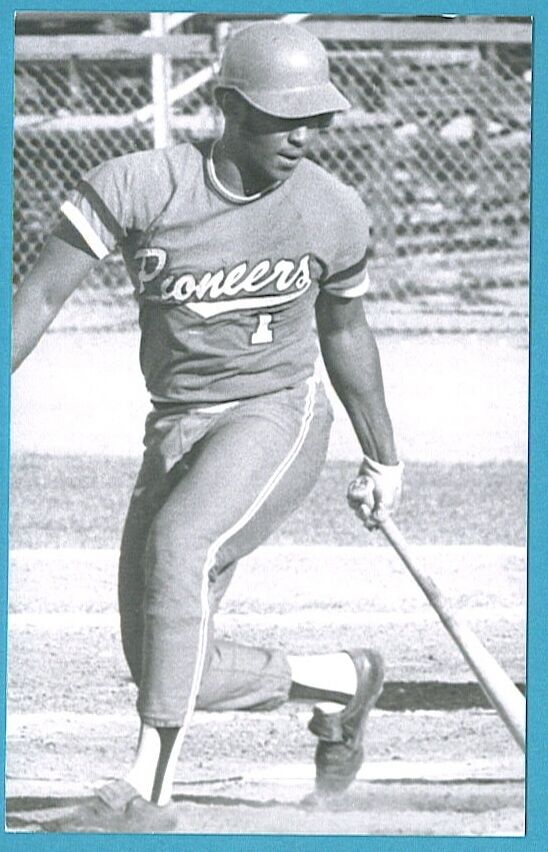 Larry Doby Johnson (Elmira) Vintage Minor League Baseball Postcard  