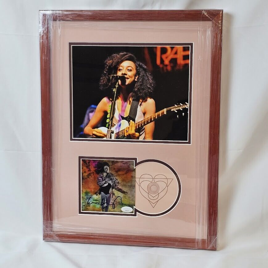 Corinne Bailey Rae SIGNED Autographed The Heart Speaks in Whispers CD JSA Framed