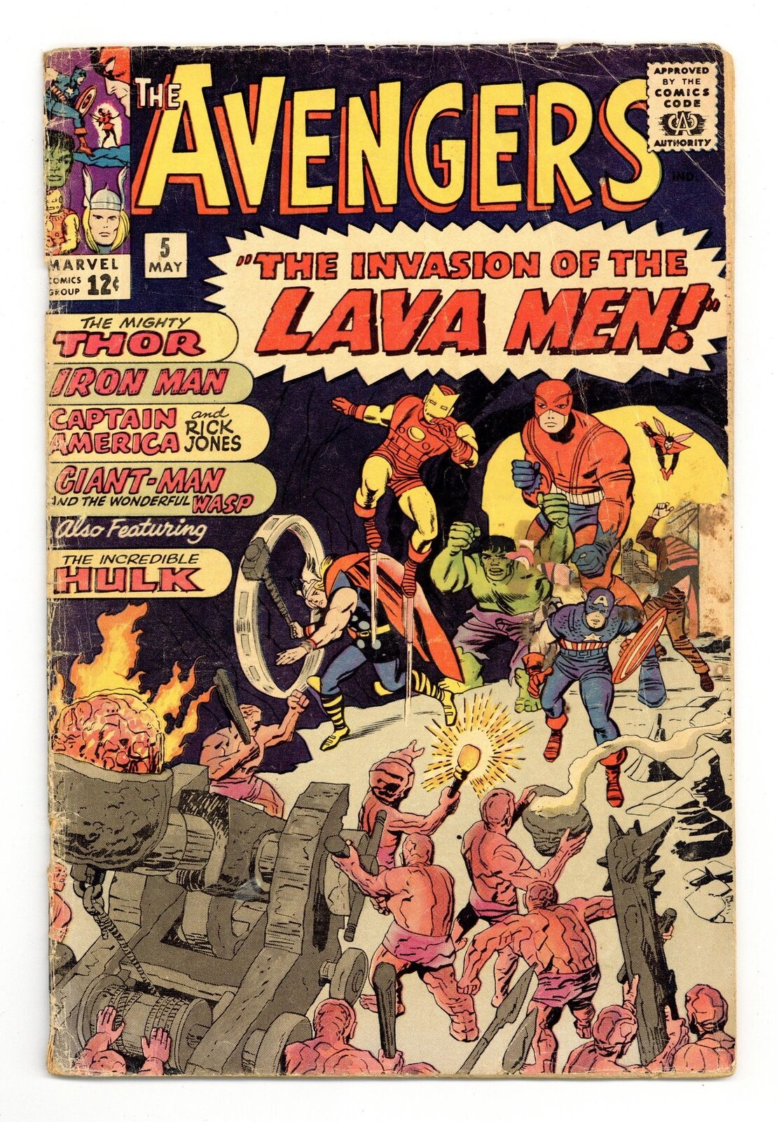 Avengers #5 FR/GD 1.5 1964