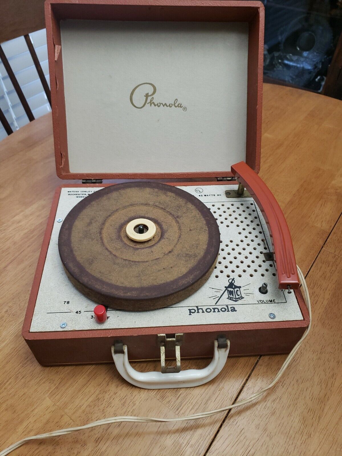 Phonola Record Player Model 157