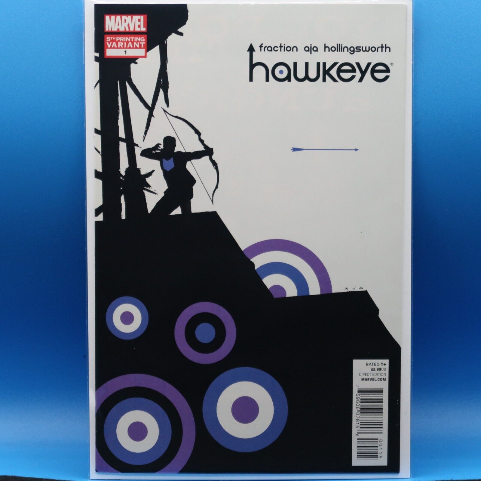 Hawkeye #1 -🔑 1st Issue to Team-up Clint Barton + Kate Bishop-🗝️5th Print-NM/M