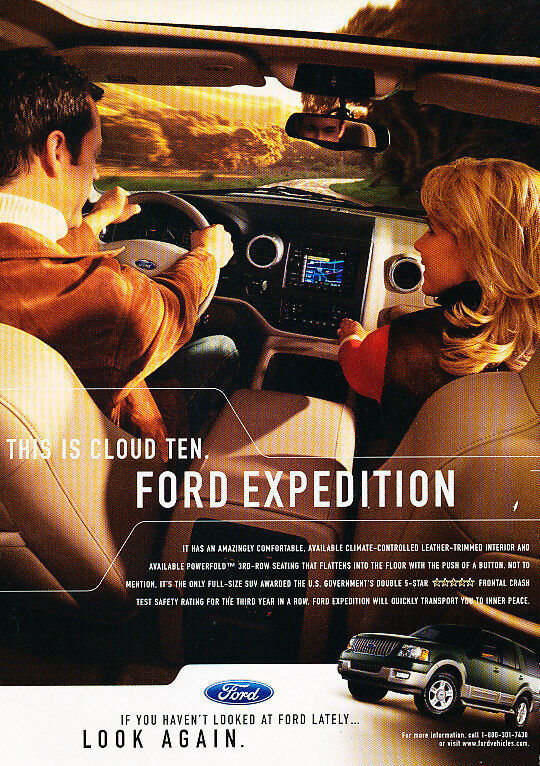 2004 Ford Expedition - GPS - Classic Vintage Advertisement Ad D22