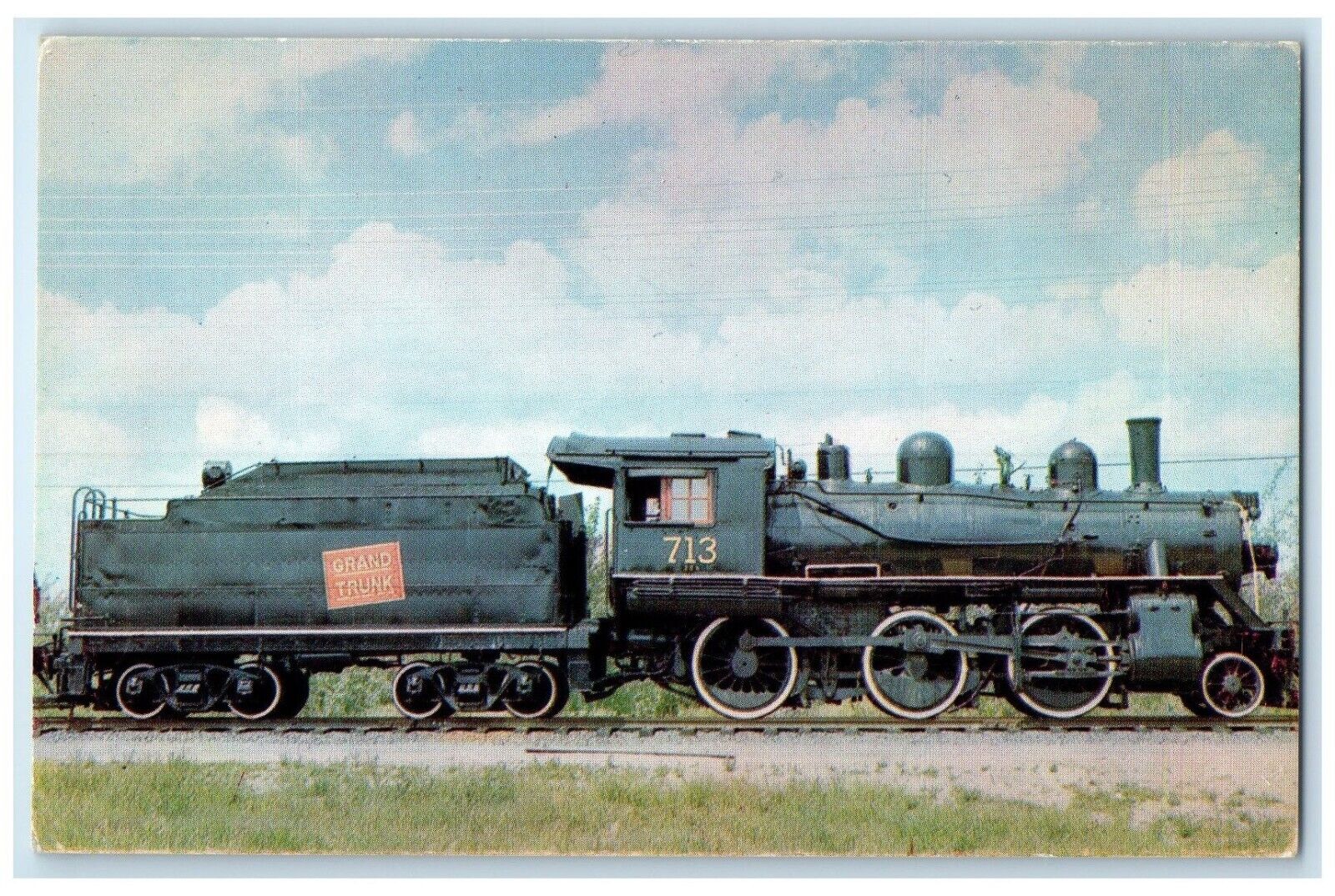 c1960\'s Steam Locomotive Mogul 2-6-0 1899 National Museum Canada Postcard