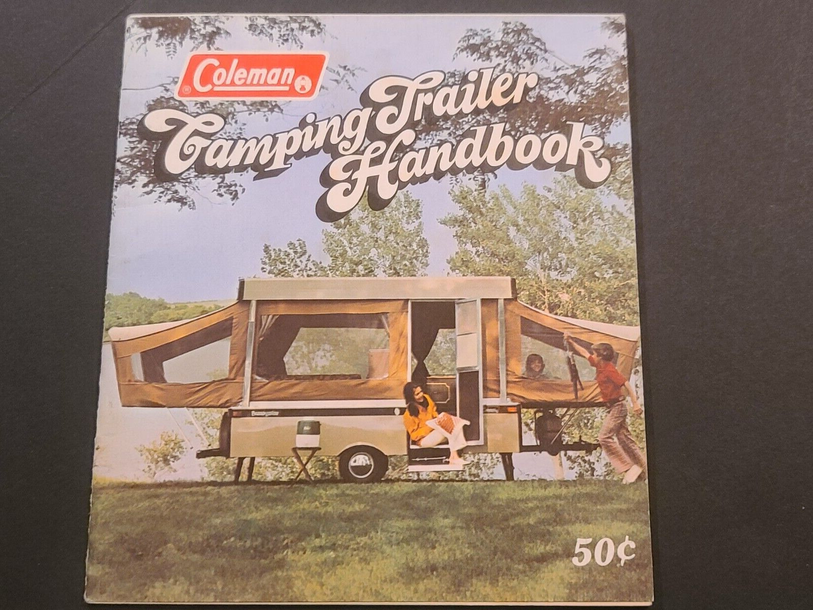 RARE 1974 Coleman Camping Trailer Handbook 36 Pages