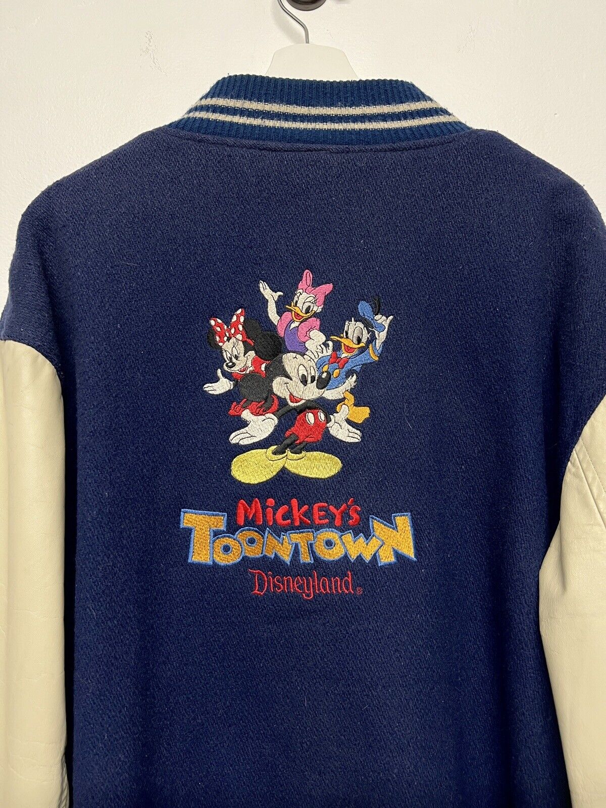Disneyland Imagineer Vintage Varsity Jacket - Toon Town - 1 Of 1 - Rare